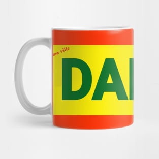 DAKAR - J'aime ma ville I love my town Mug